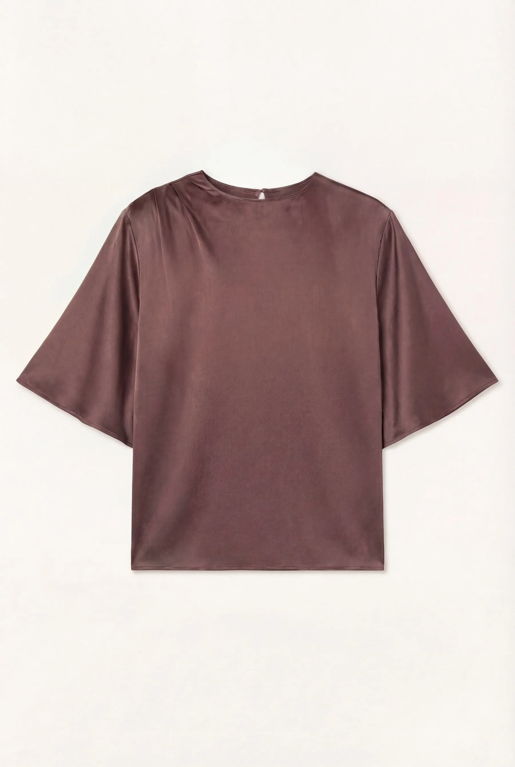 Regular Fit Blouse In Rayon And Viscose Blend With Shoulder Pleats - Image 6