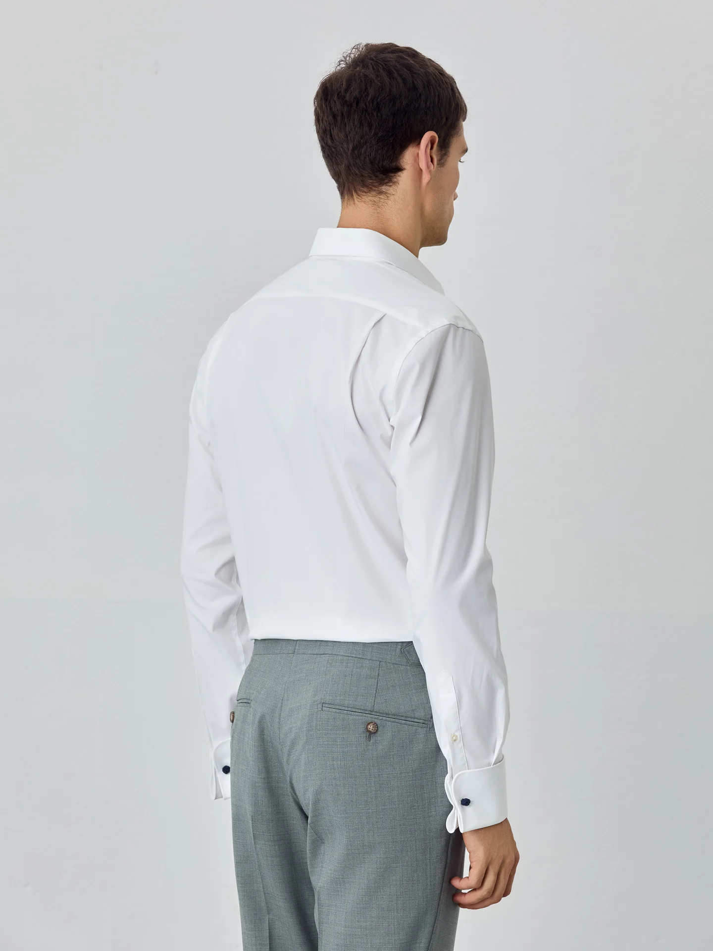 Regular fit k-easy plain poplin comfort shirt - Image 3