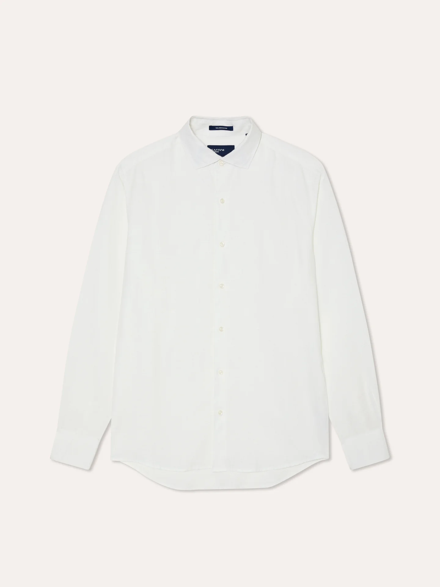 Regular Fit Open Shirt in 100% Linen - Image 5