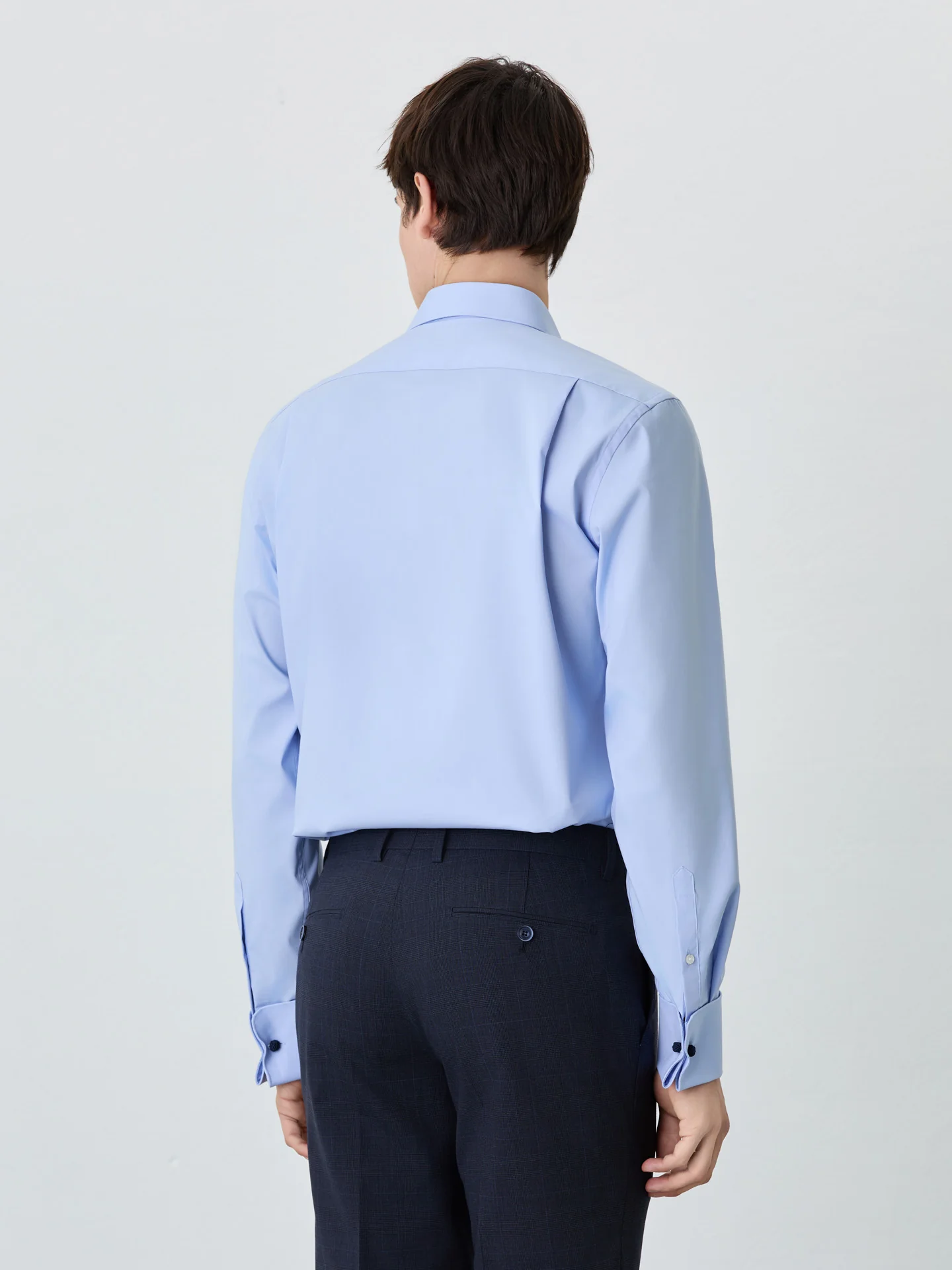 Regular Fit Shirt With Oxford Collar In Cotton Blend - Image 3