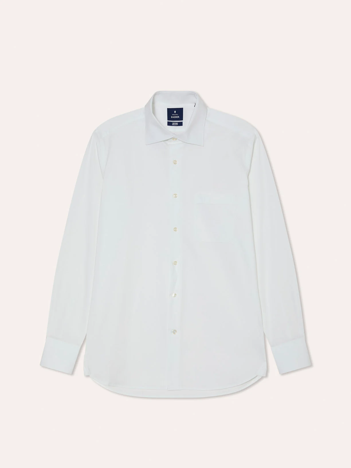 Regular Fit Travel Poplin Shirt in Comfort Cotton - Image 6