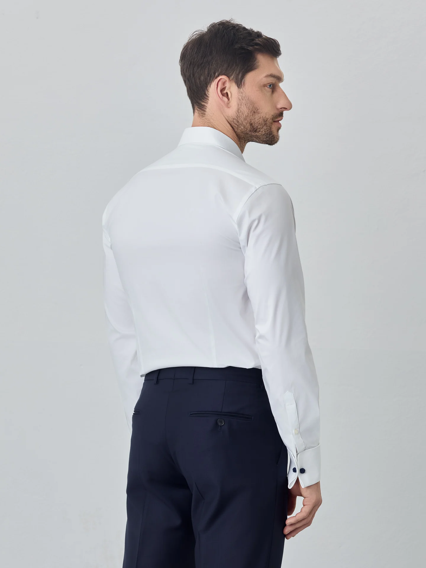 Slim fit k-easy plain poplin comfort shirt - Image 4