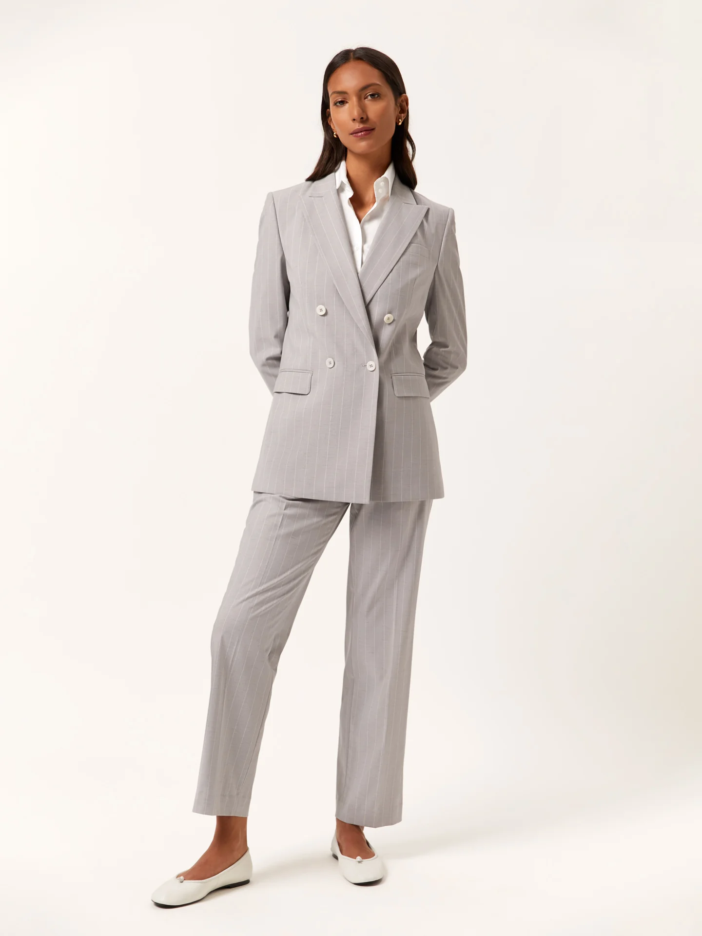 Slim Fit K-easy Plain Poplin Comfort Shirt With Open Collar - Image 4