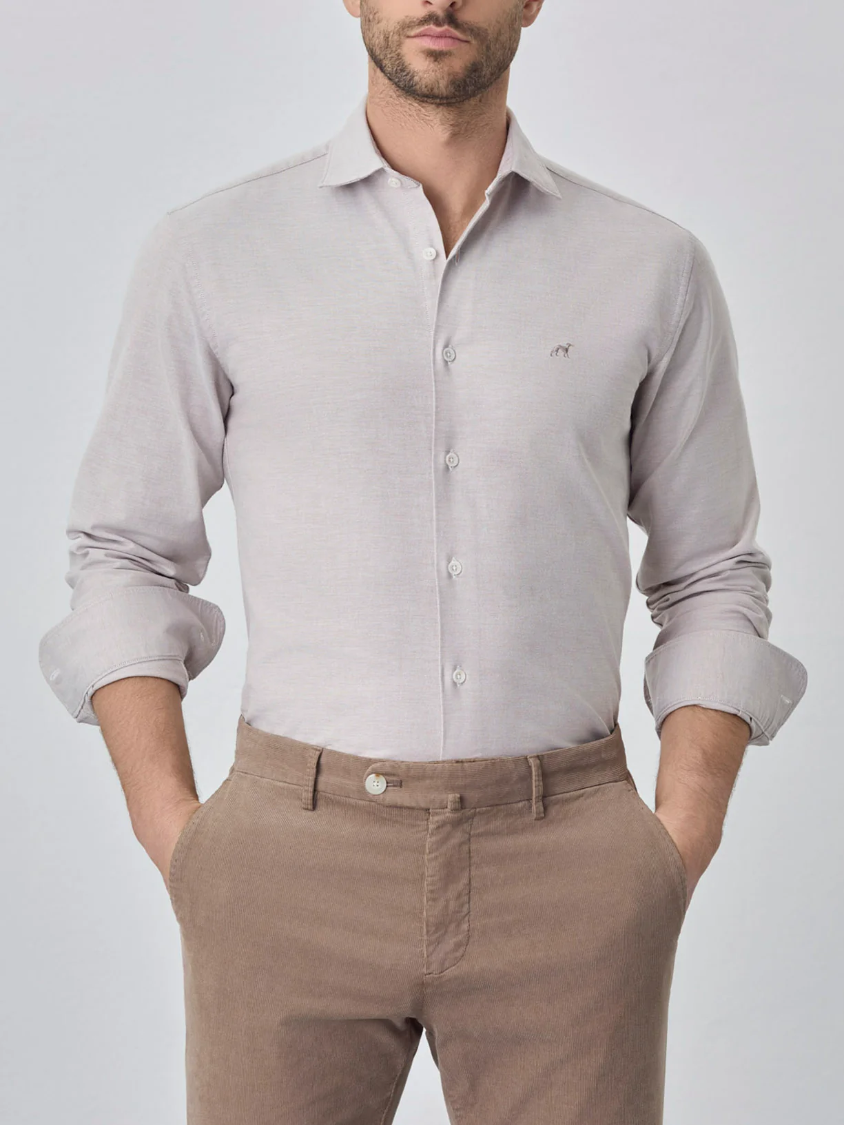 Slim fit oxford shirt - Image 11