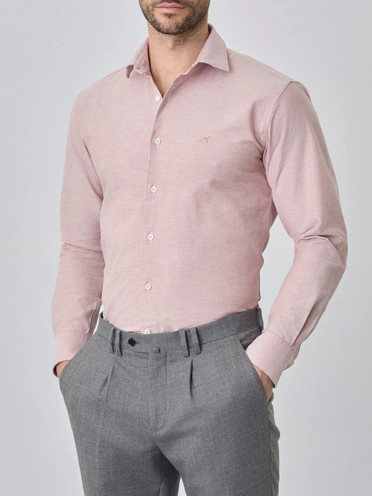 Slim fit oxford shirt - Image 18