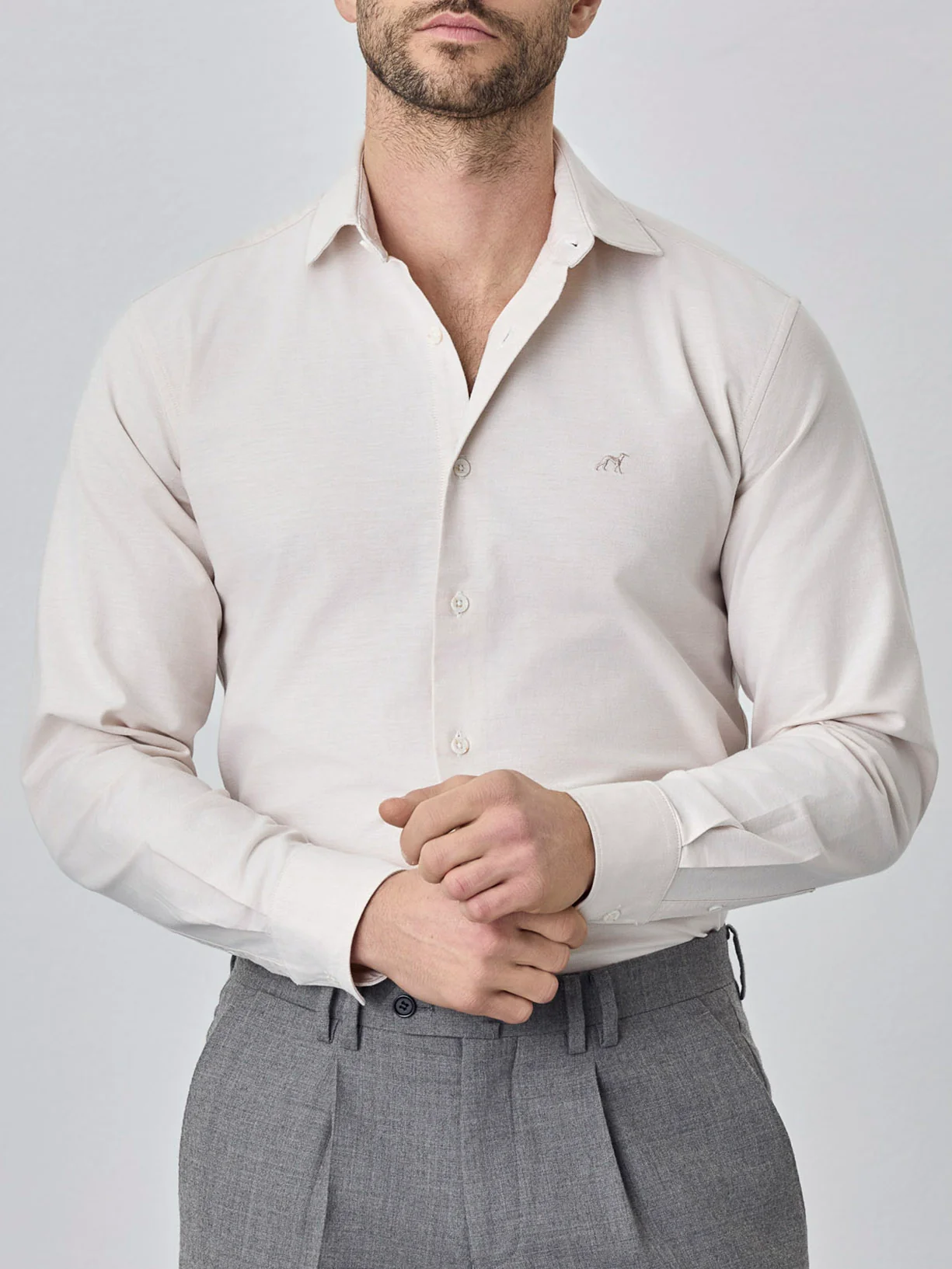 Slim fit oxford shirt - Image 5
