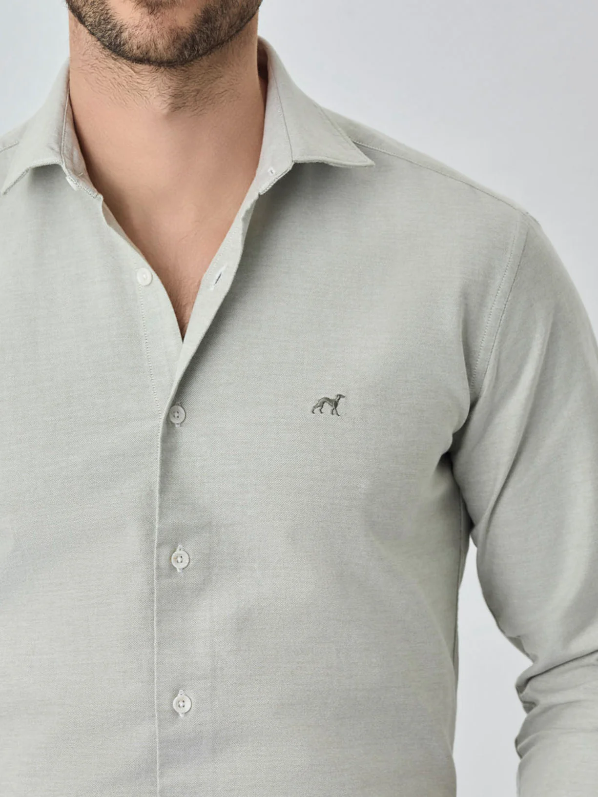 Slim fit oxford shirt - Image 9