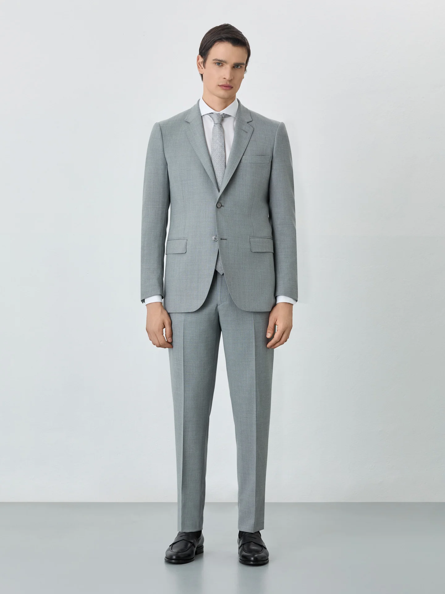 Slim Fit Premium Suit In Wool - Image 4
