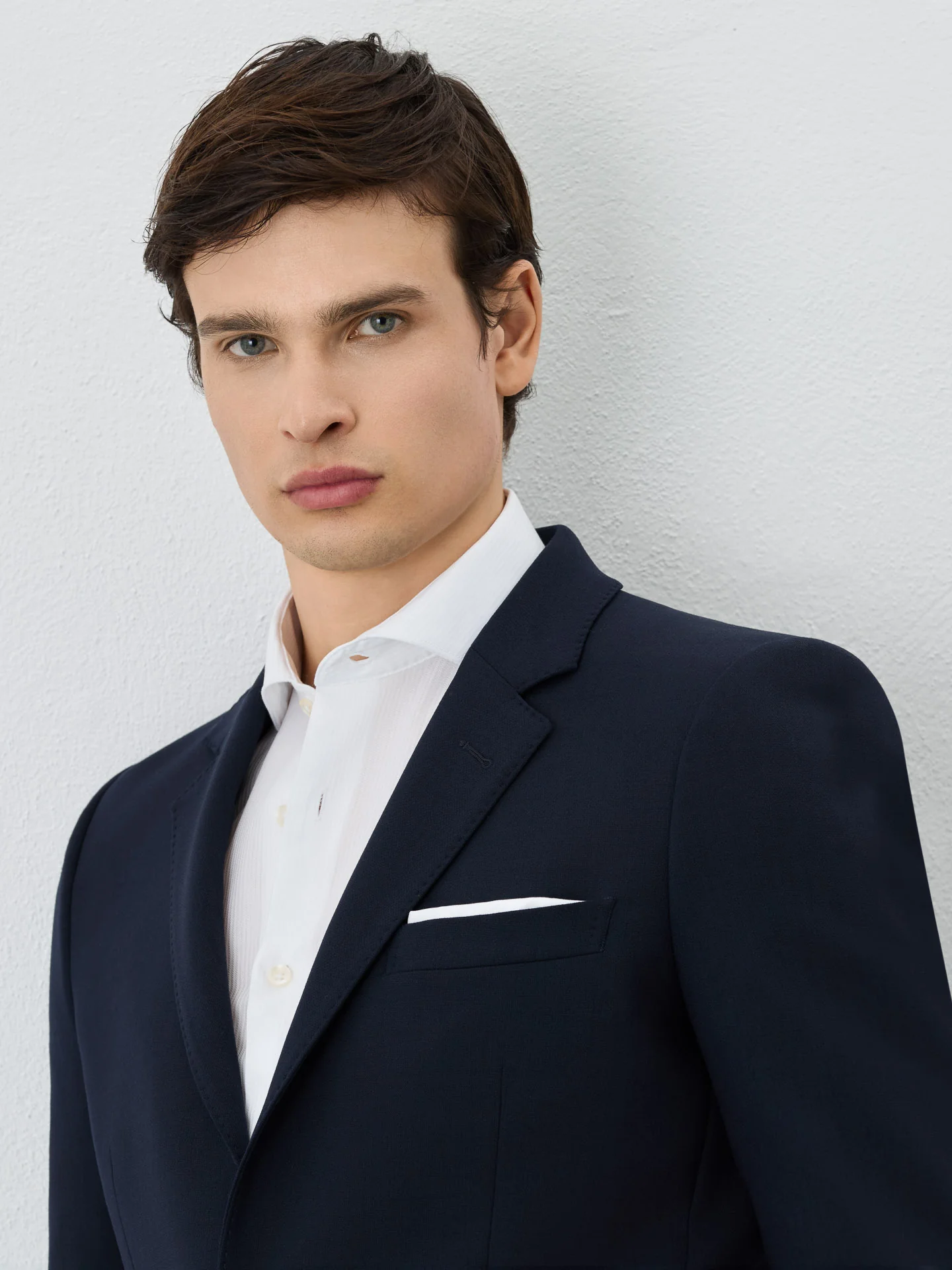 Slim Fit Premium Suit in Wool Blend - Image 3