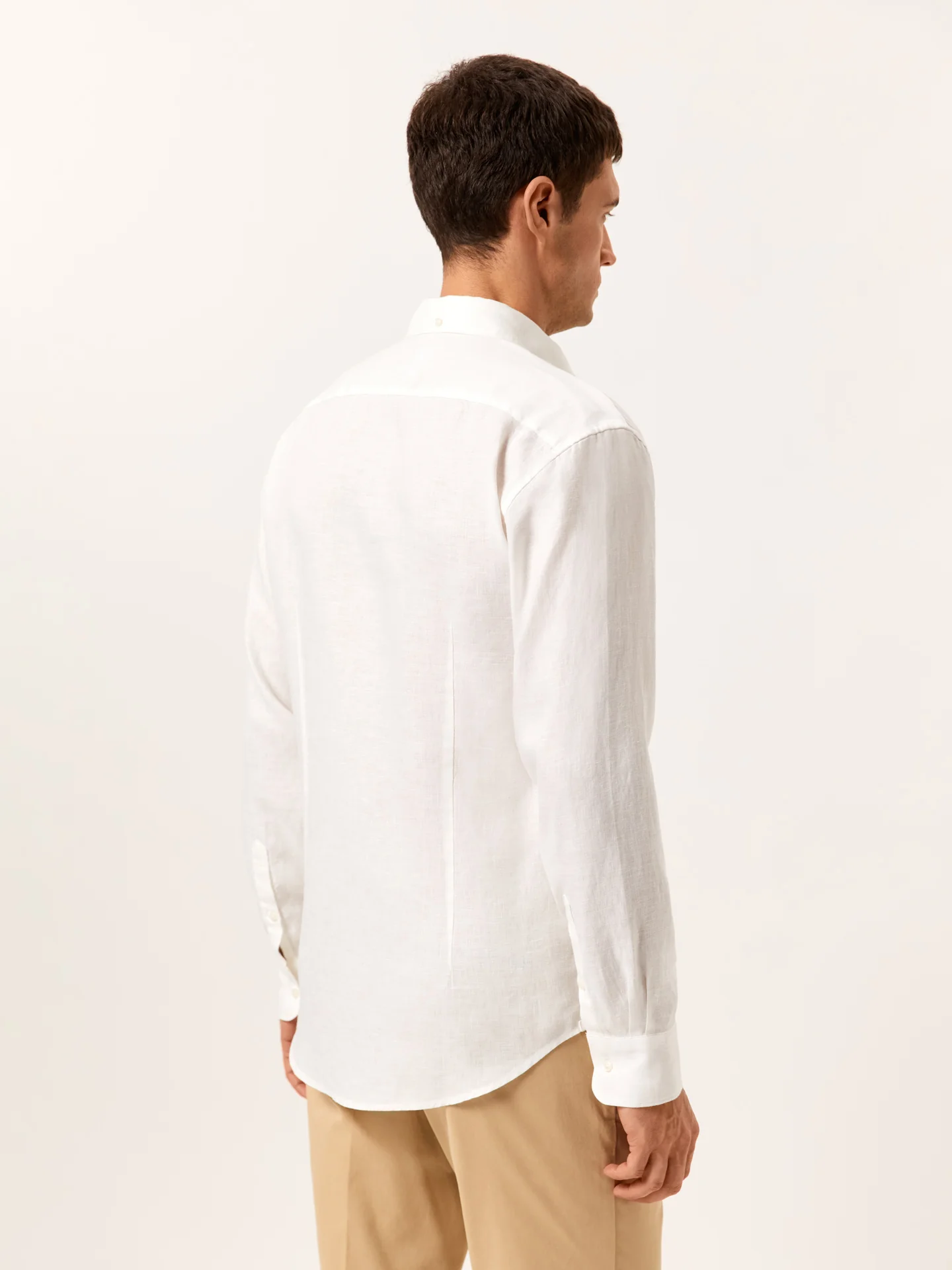 Slim Fit Shirt in 100% Linen - Image 4