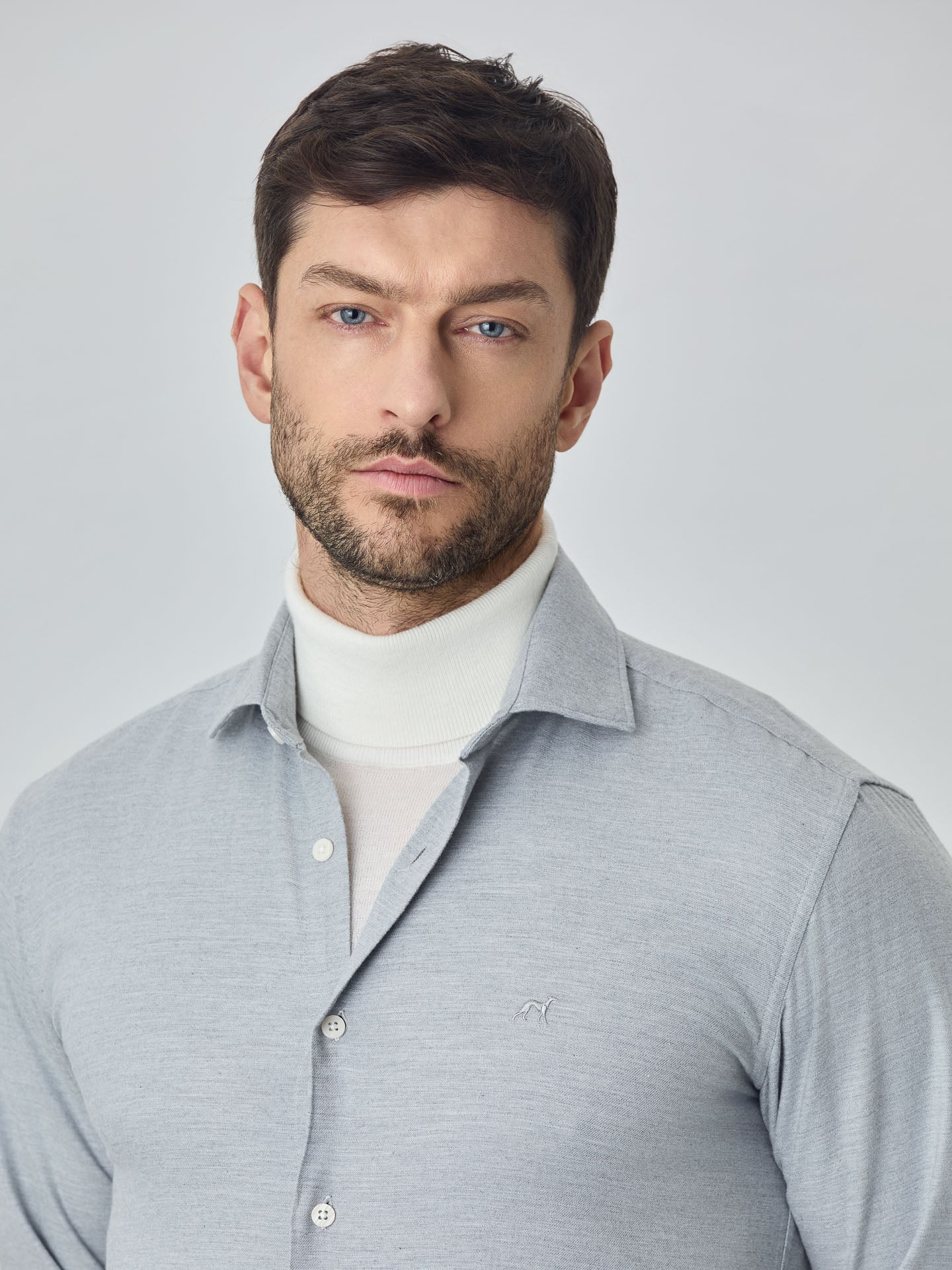 Soft Flannel mélange shirt - Image 11