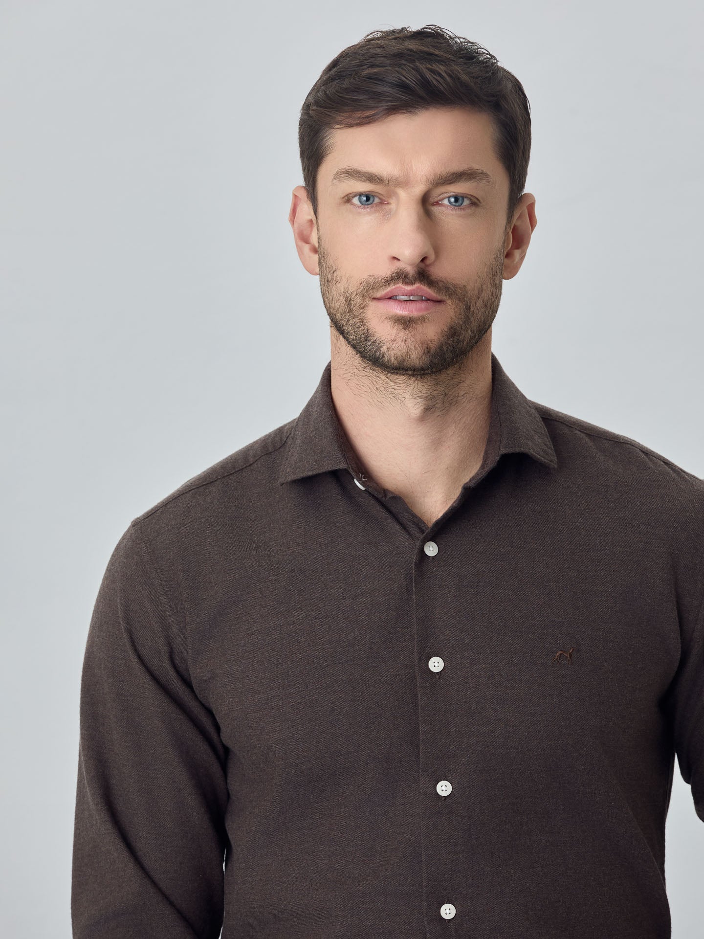 Soft Flannel mélange shirt - Image 3