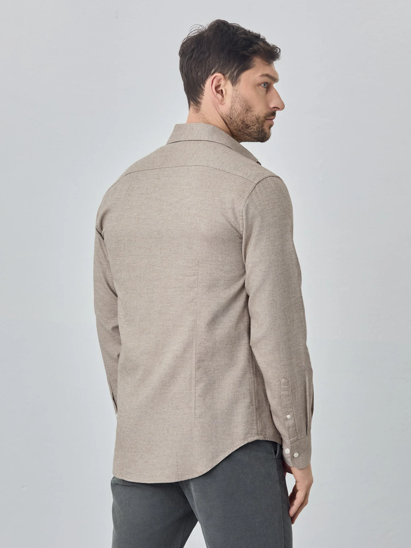 Soft Flannel mélange shirt - Image 9