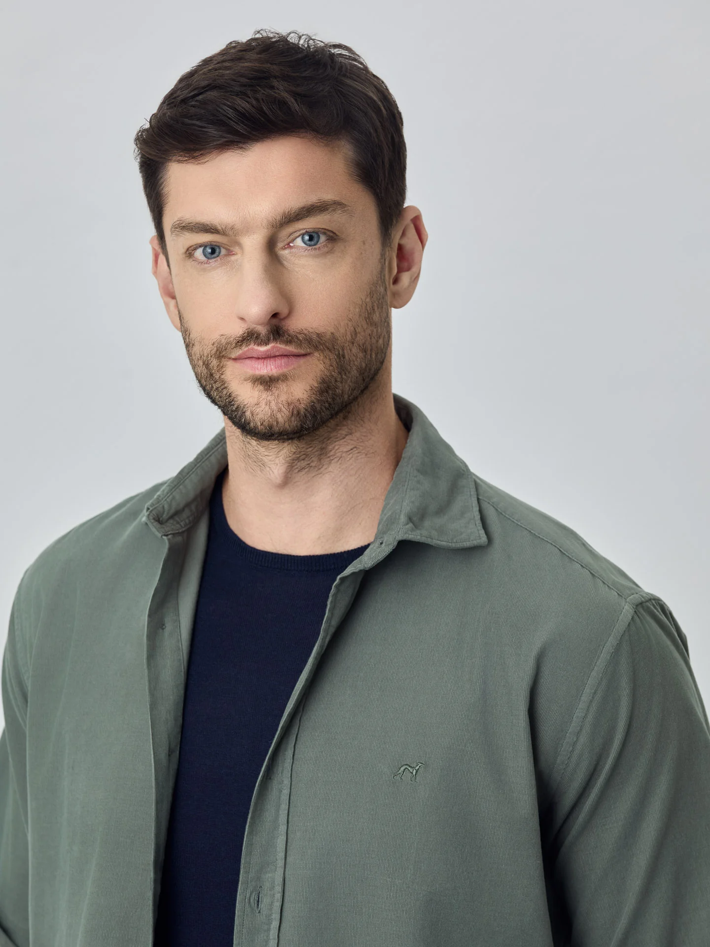 Soft Needledcord Garment dye shirt - Image 12