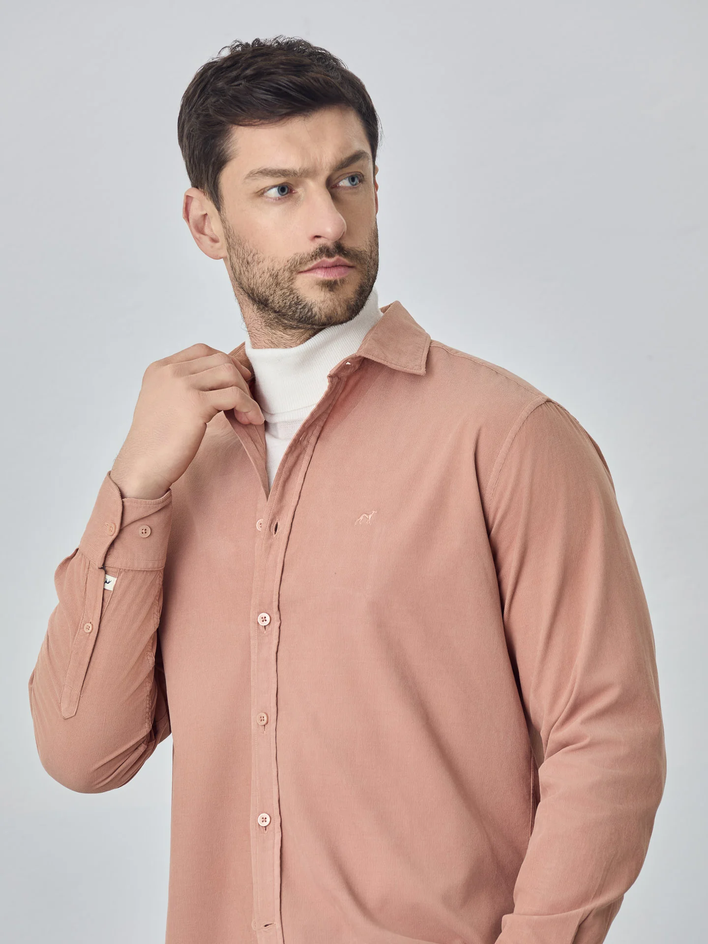 Soft Needledcord Garment dye shirt - Image 16